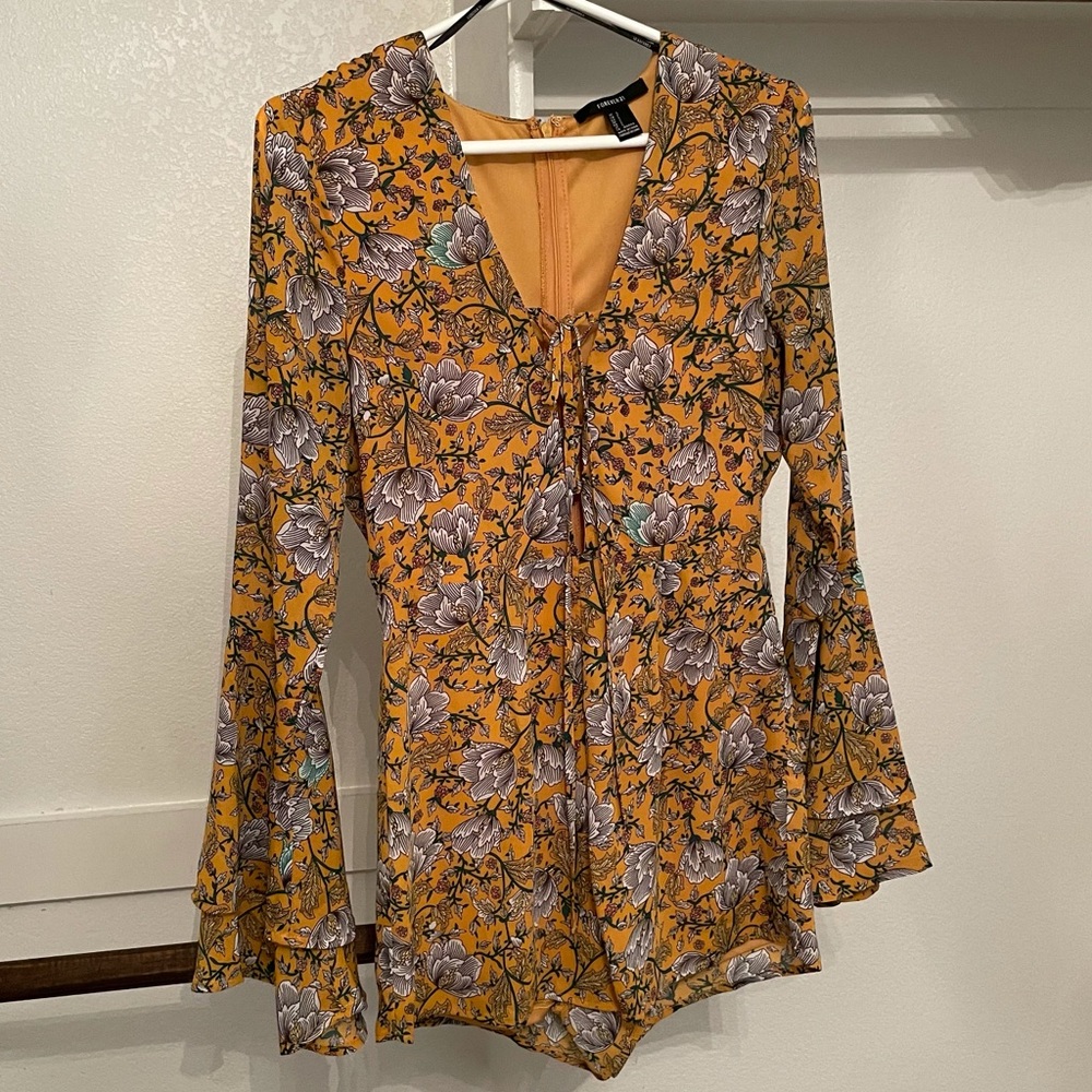 Yellow romper